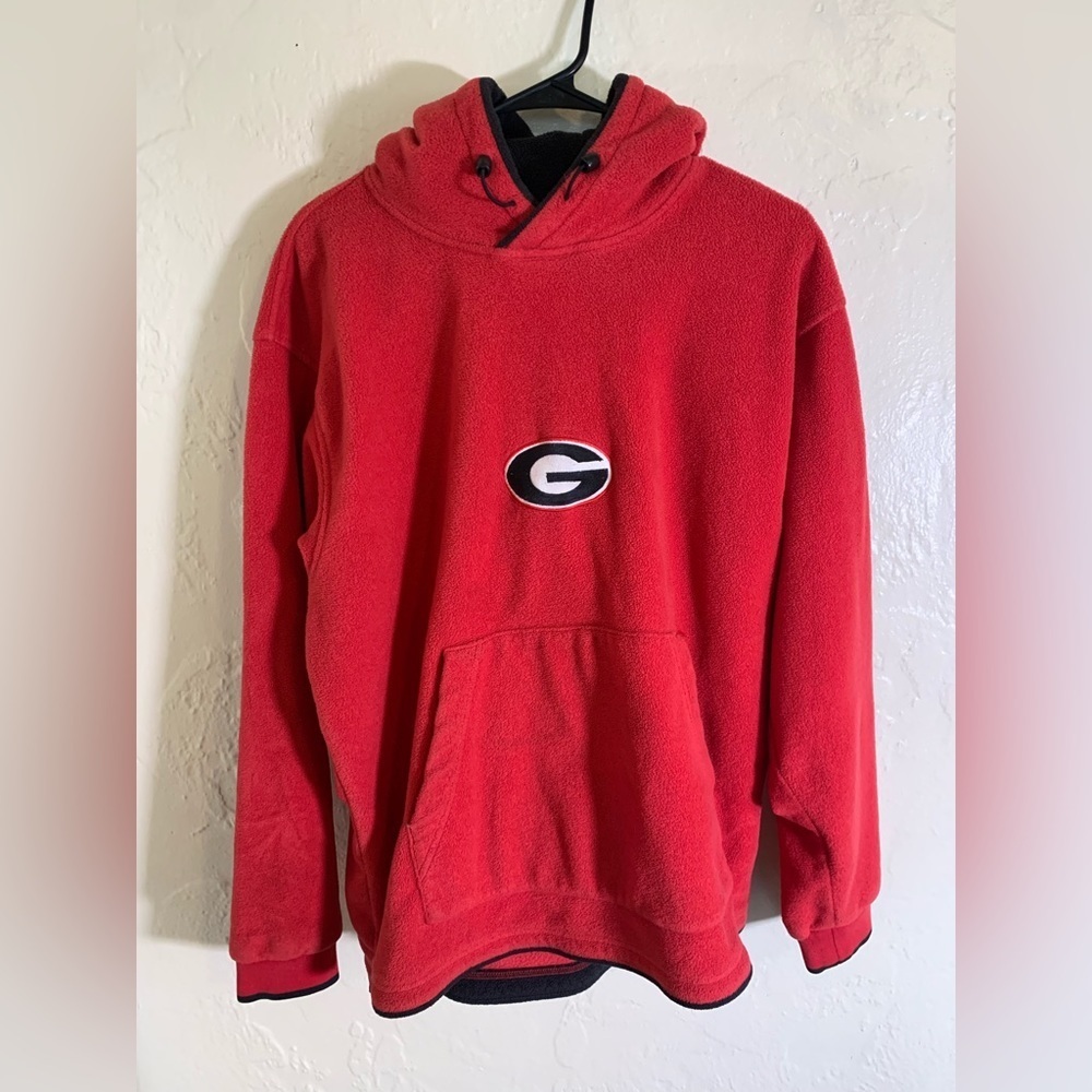 Georgia Bulldogs Columbia fleece hoodie men’s oversized medium (read disc)